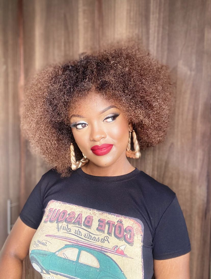 12-Inch Lace Front Human Hair Wig - Color 1/30
