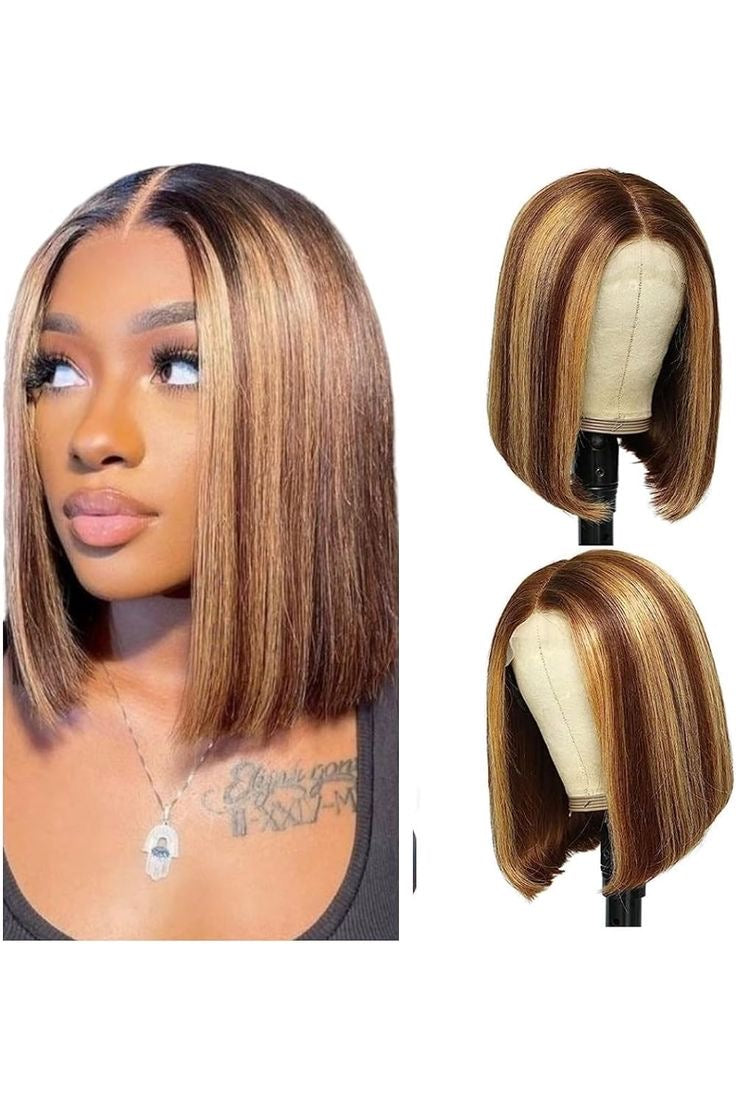 P4/27 , 12 inches bob wig