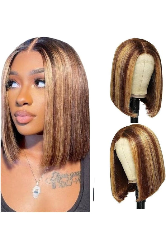 P4/27 , 12 inches bob wig