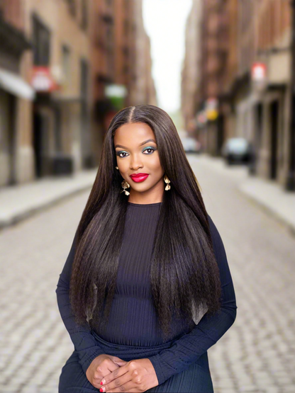 High fibre kinky straight 30 inches