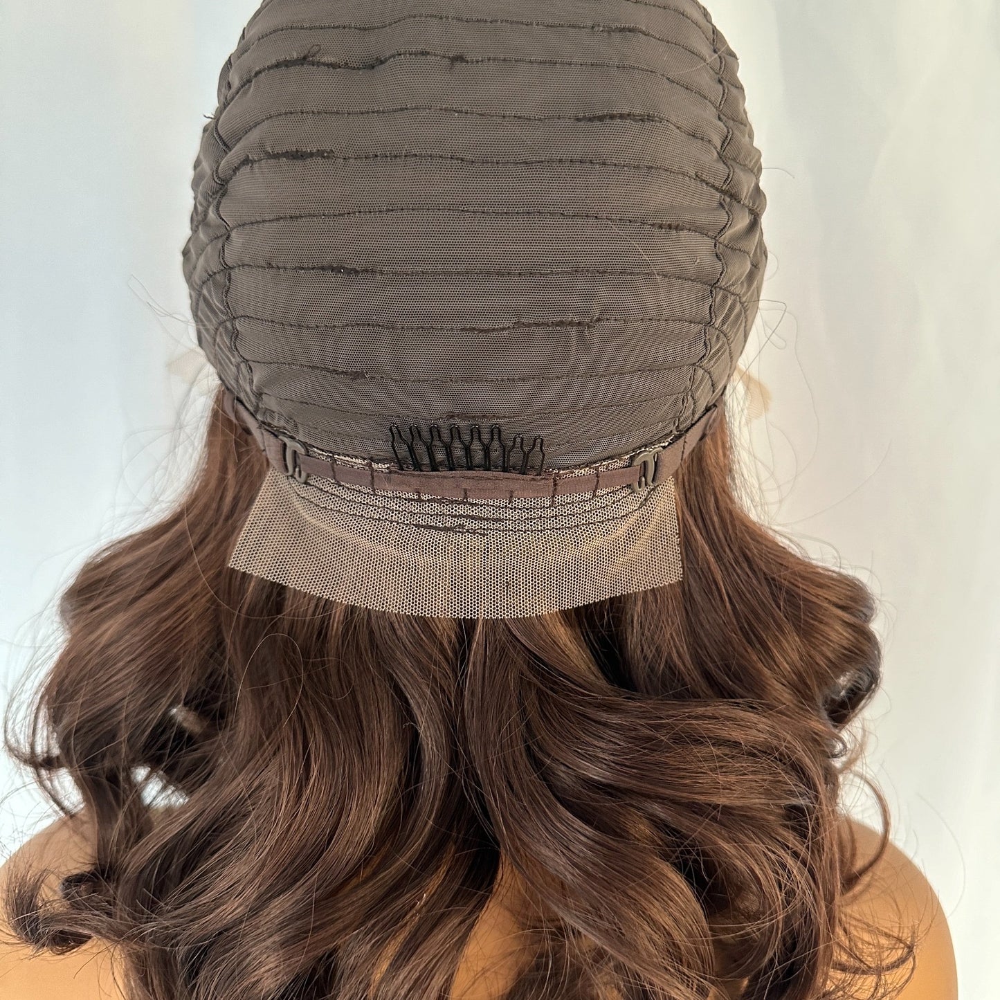 14 inch High Fibre Lacefront wig