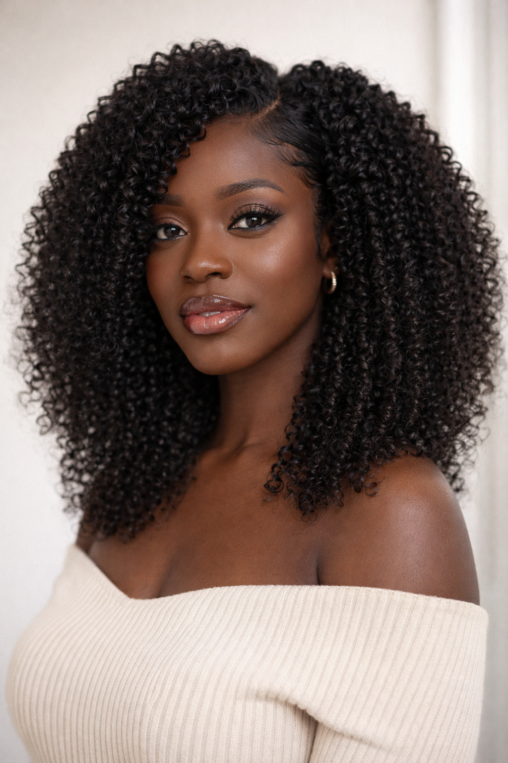 14” Kinky Curly Human Hair Bundles – 100% Virgin Hair