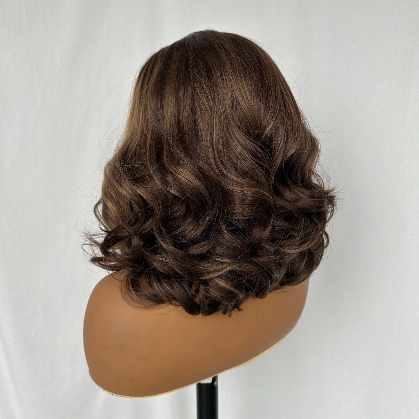 14 inch High Fibre Lacefront wig