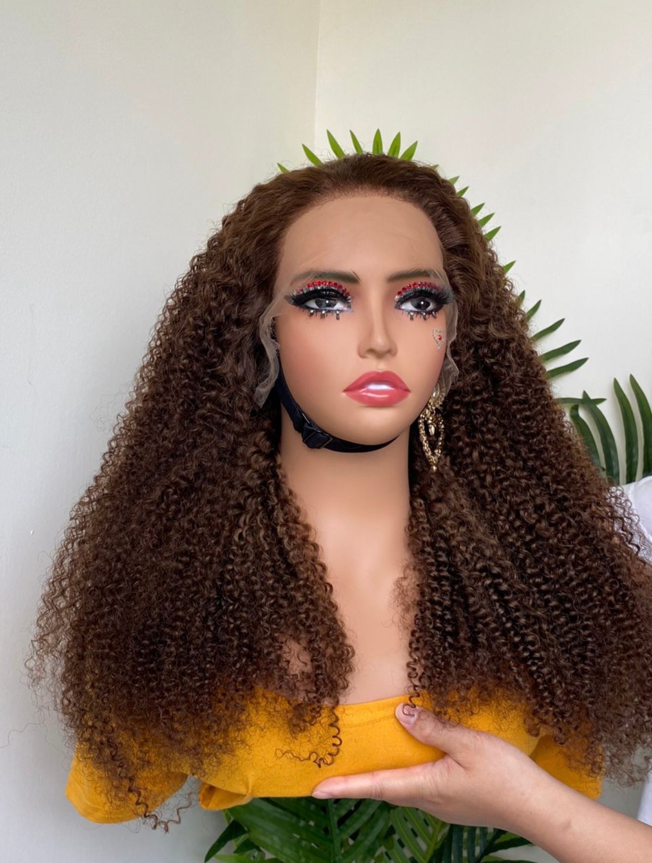 26 Inch Jerry curls HD Lacewig