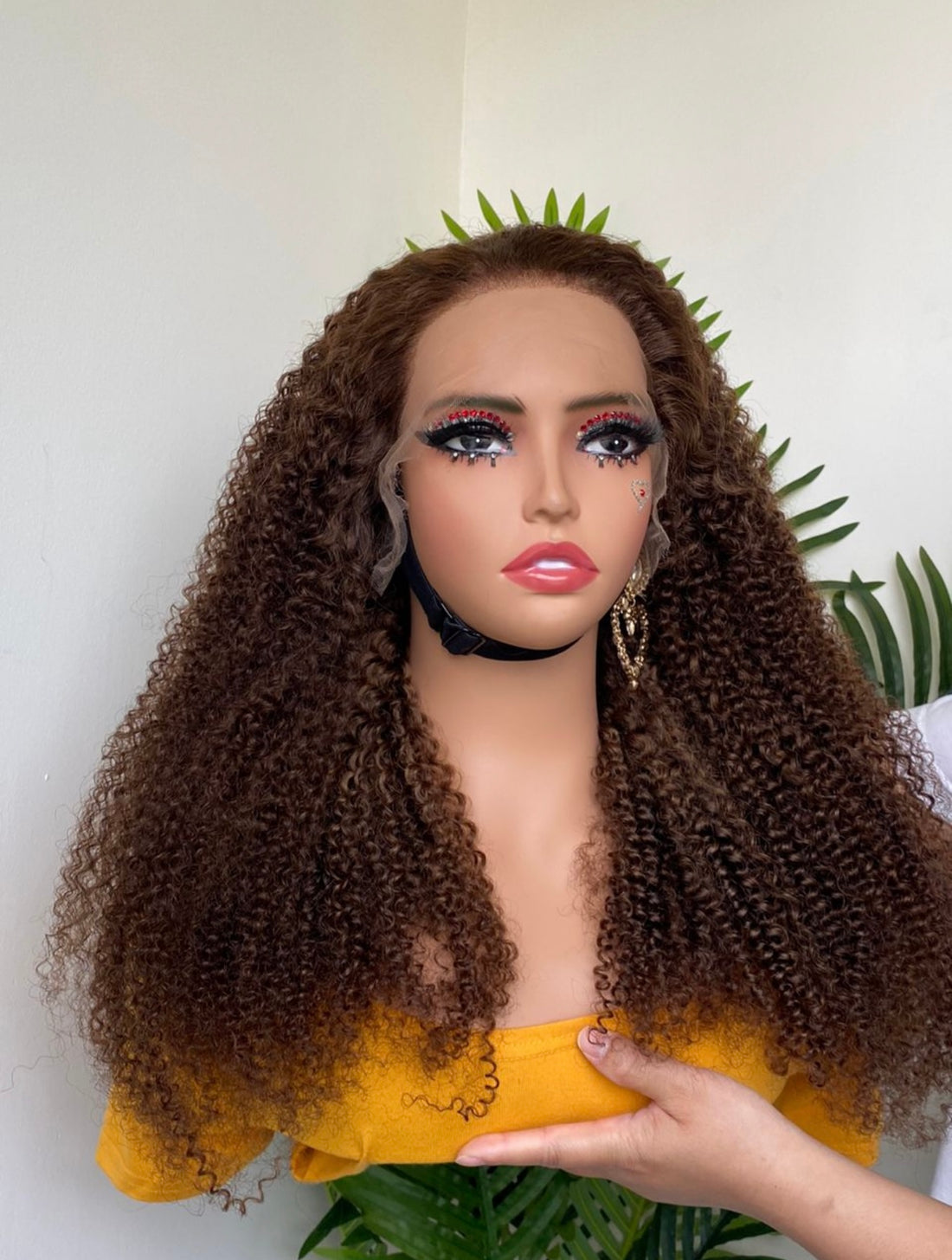 26 Inch Jerry curls HD Lacewig