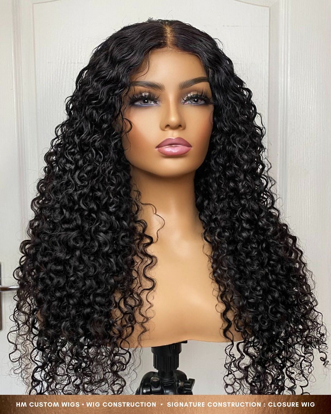 26 Inch Pineapple Curls Frontal Wig – 100% Human Hair HD Lace Frontal Wig | Full Volume Curly Wig