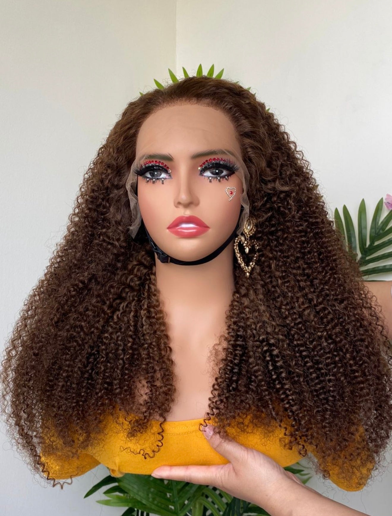 26 Inch Jerry curls HD Lacewig
