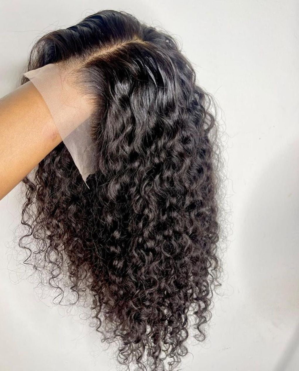22 Inch Water Wave Lace Front Wig – HD Lace Human Hair Wig | Natural Scalp Look | Glueless Ready