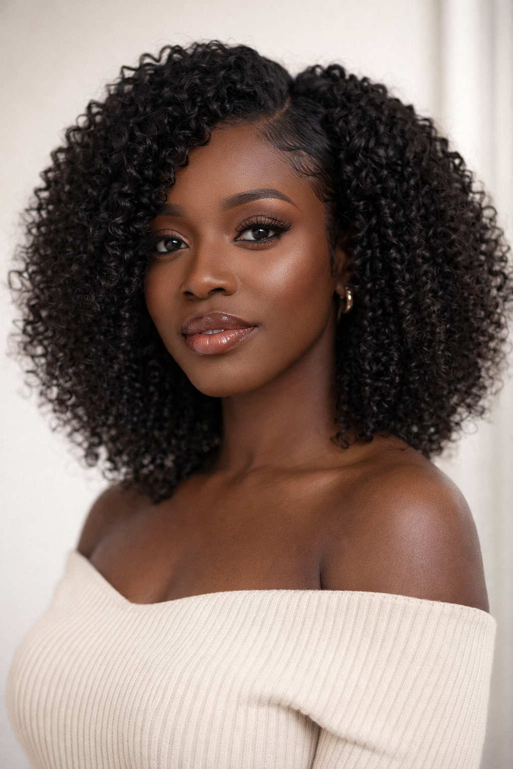 12” Kinky Curly Human Hair Bundles – 100% Virgin Hair