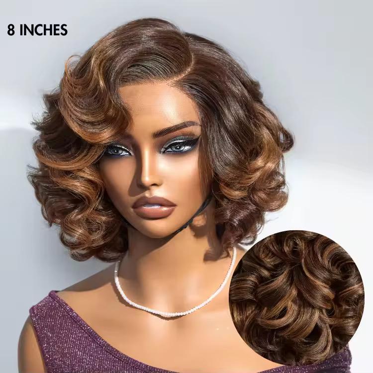 Short body wave human hair