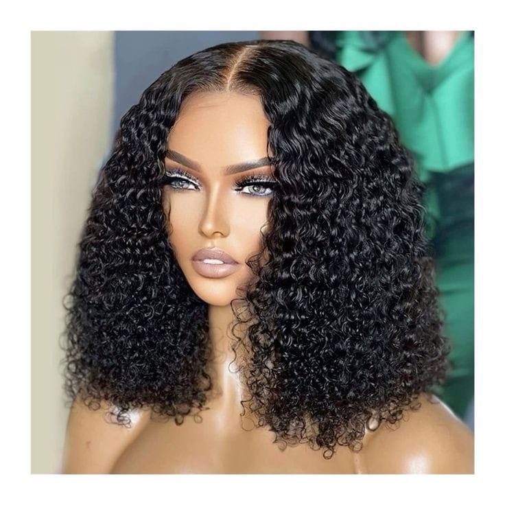 13x4 lace Frontal Wig  Water Wave Human Hair wig  (pre-plucked lace front wig glueless)