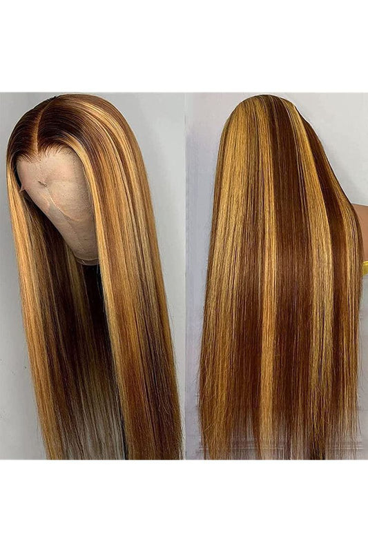 20" 13*4 Lace frontal straight human hair wig