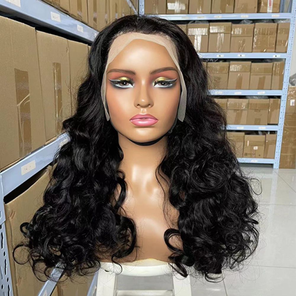 14-Inch Ocean Waves Human Hair Wig - Embrace the Waves of Elegance