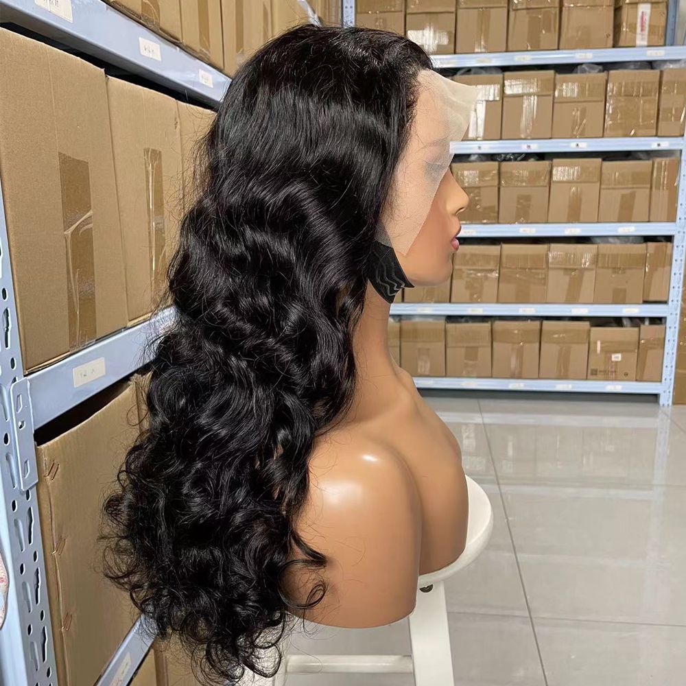 14-Inch Ocean Waves Human Hair Wig - Embrace the Waves of Elegance