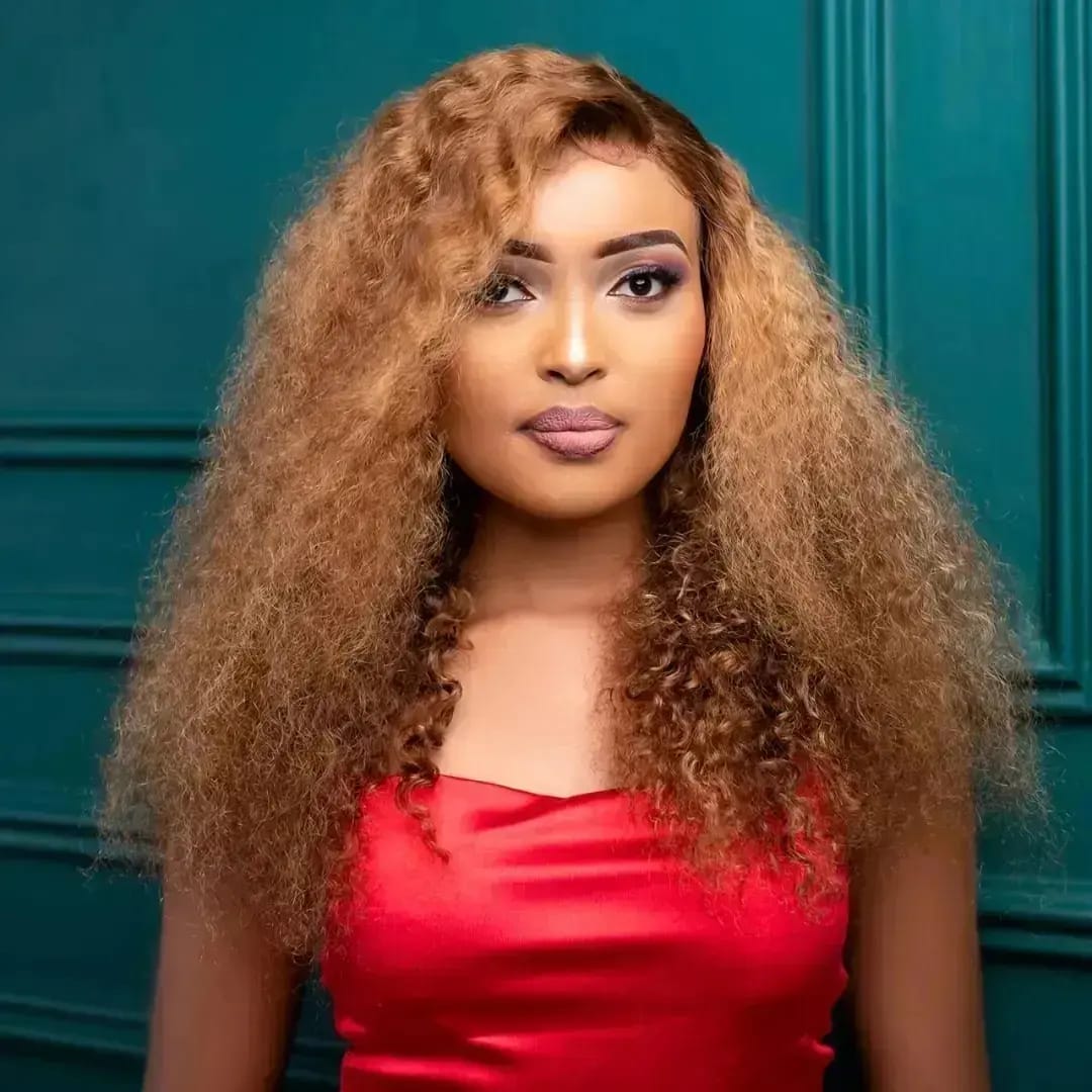 Spanish curls human hair wig 