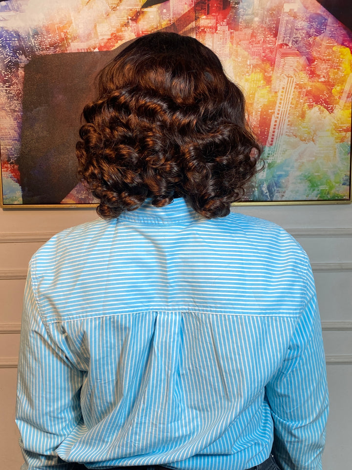 12 INCH SDD 5*5 EGG CURL WIG #T1B/4