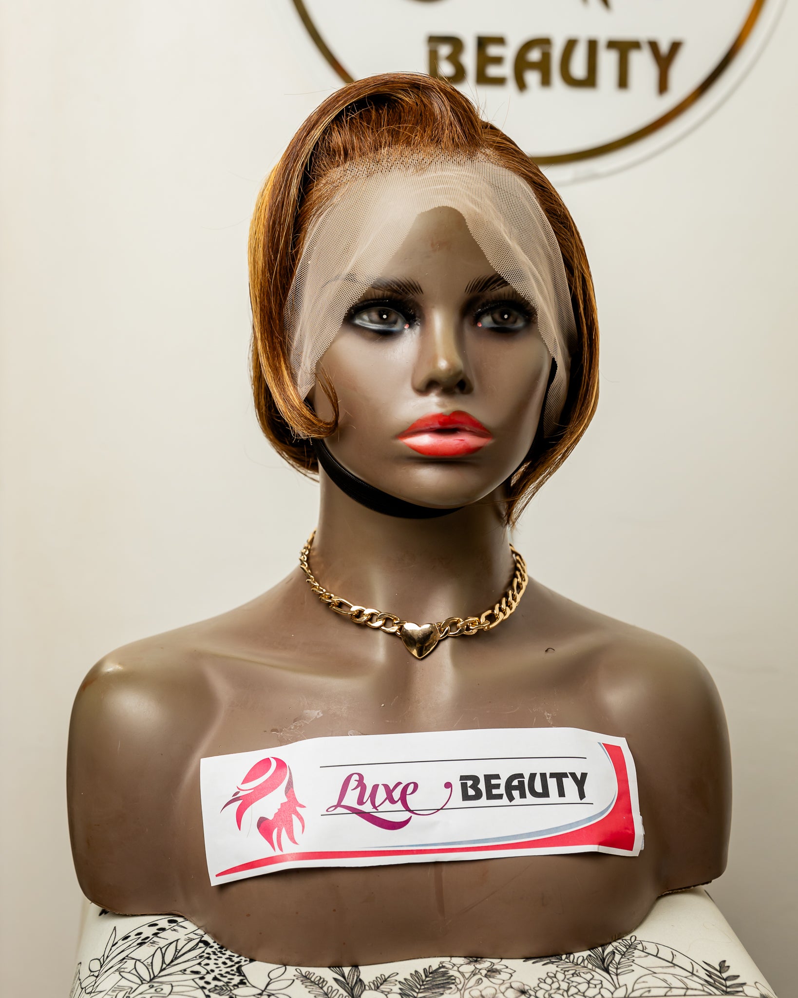 Pixie color PP4/27 Human hair wig