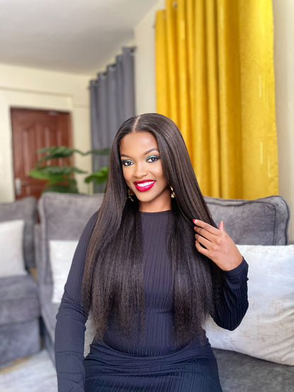 High fibre kinky straight 30 inches