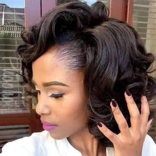Loose wave human hair bundles