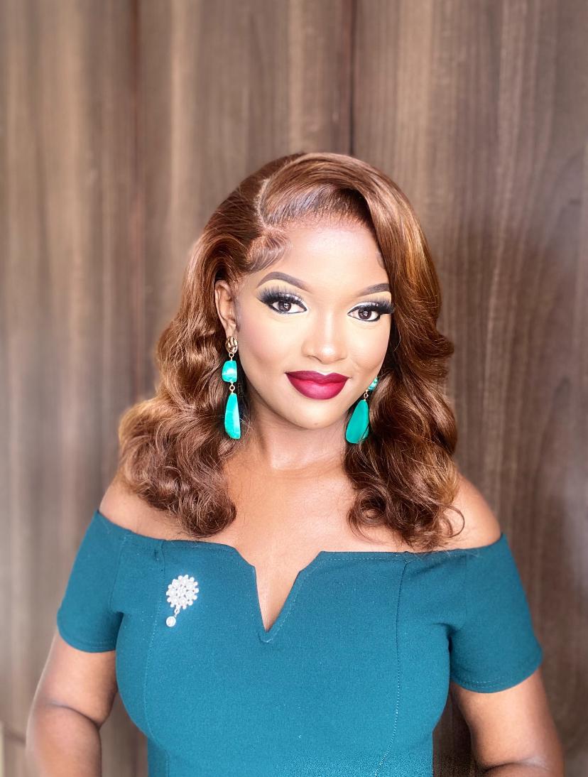 18 inch SDD 5x5 lace Ocean wave  human hair wig