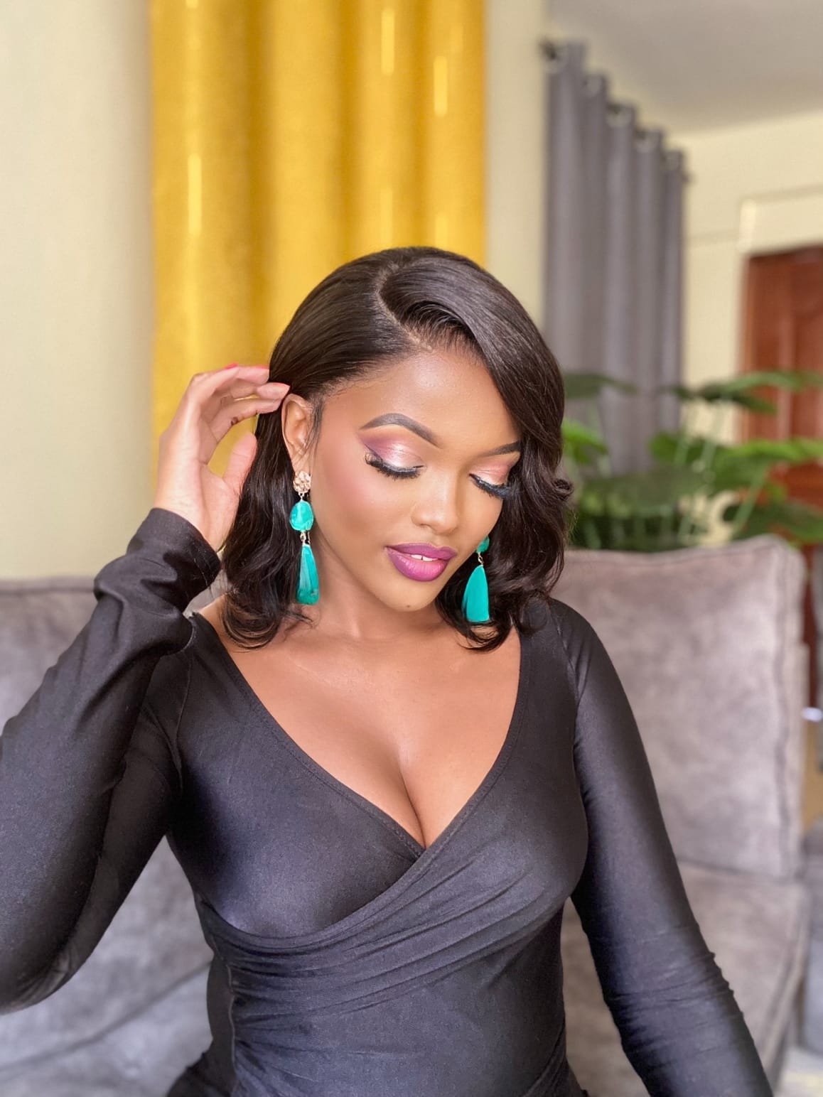 Side Part Wavy Frontal wig