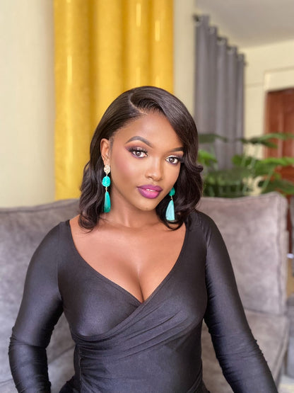 Side Part Wavy Frontal wig