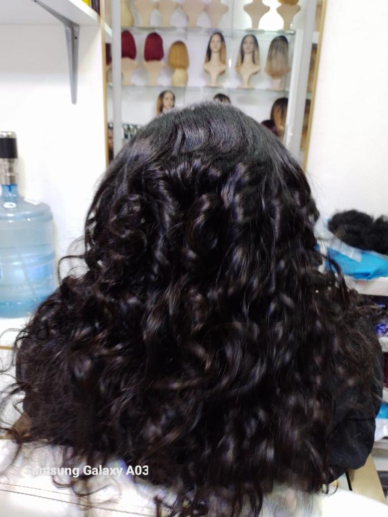 Loose wave human hair bundles