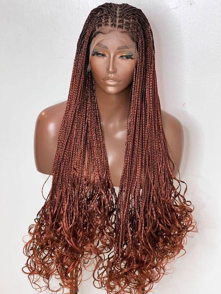 Full lace braided wig