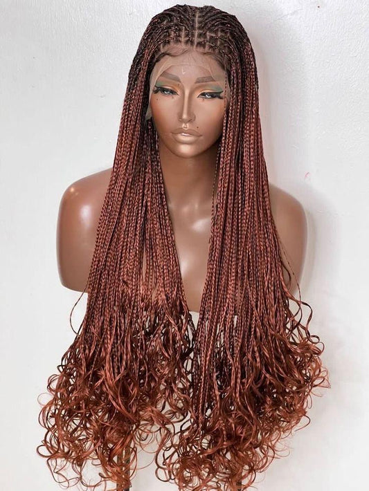 Full lace braided wig