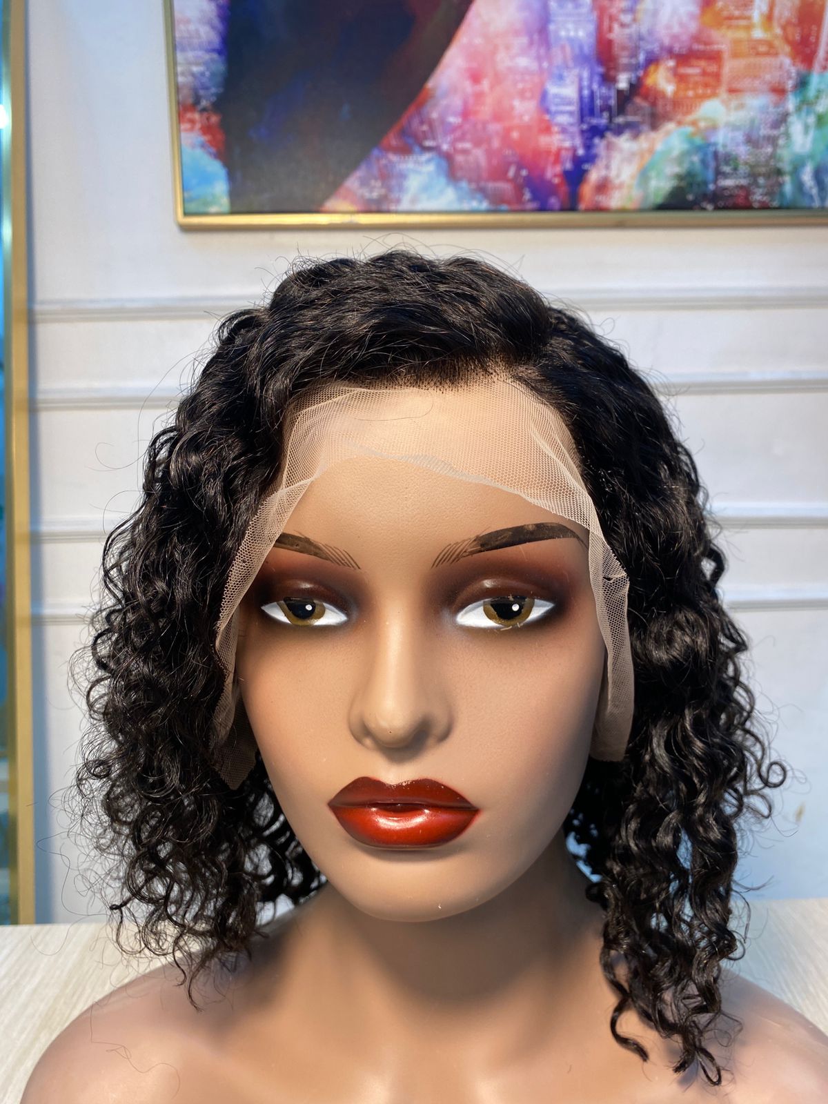 12” Water Wave Lace Front Human Hair Wig 💧
Defined