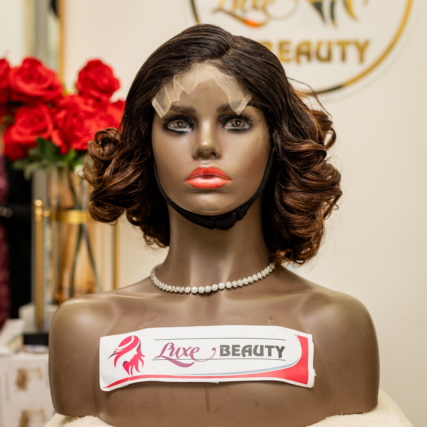 12 INCH SDD 5*5 EGG CURL WIG #T1B/4