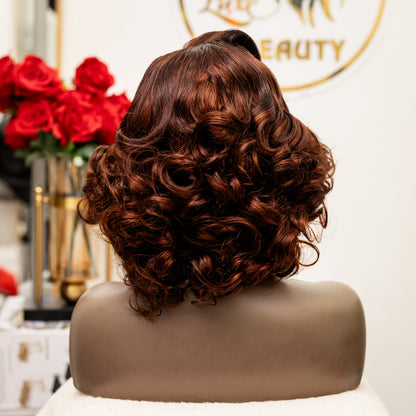 12 INCH SDD 5*5 EGG CURL WIG #F2/33