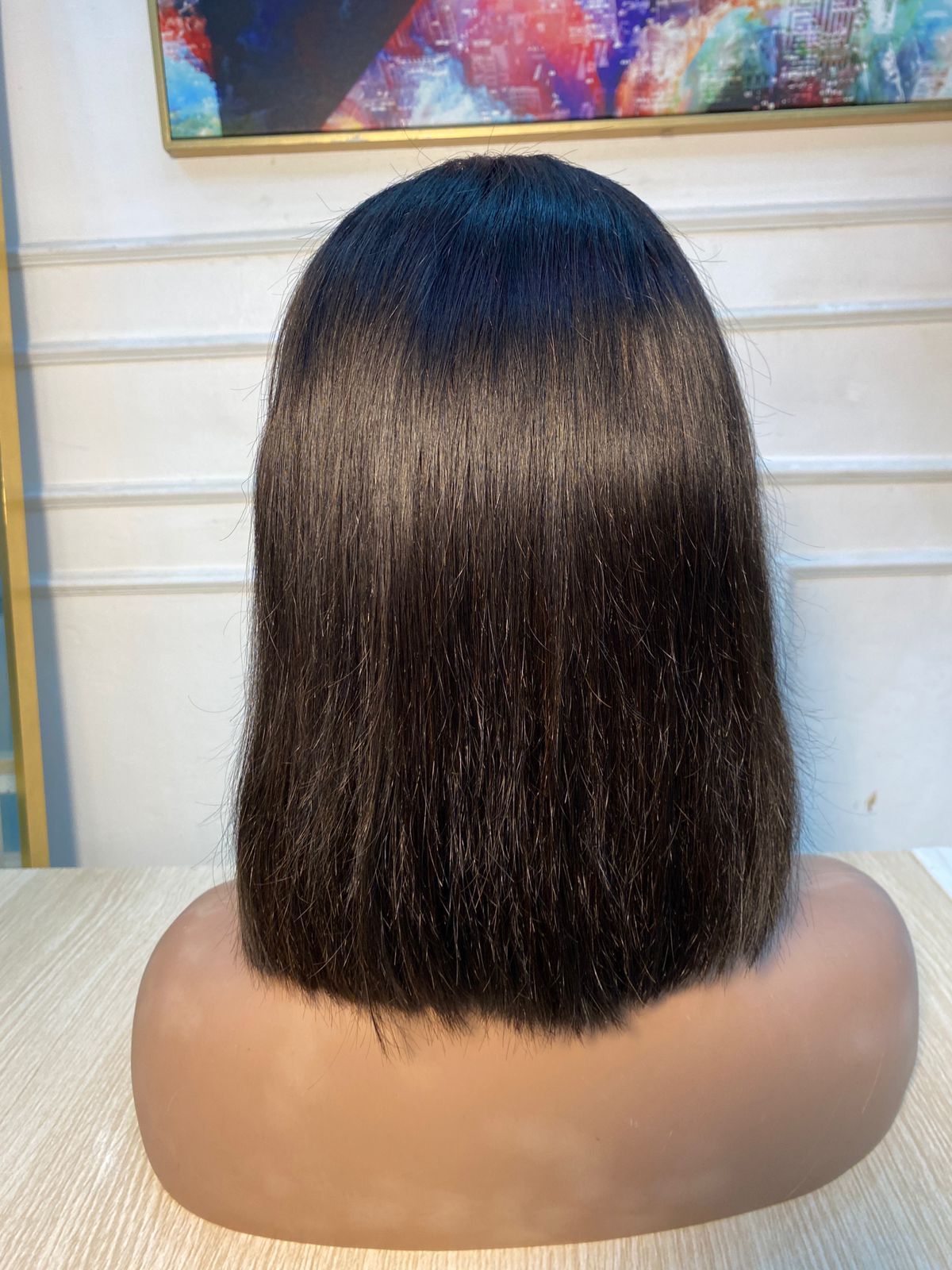 The Amazing bob - ✨ 12” Bone Straight Bob Lace Front Human Hair Wig ✨