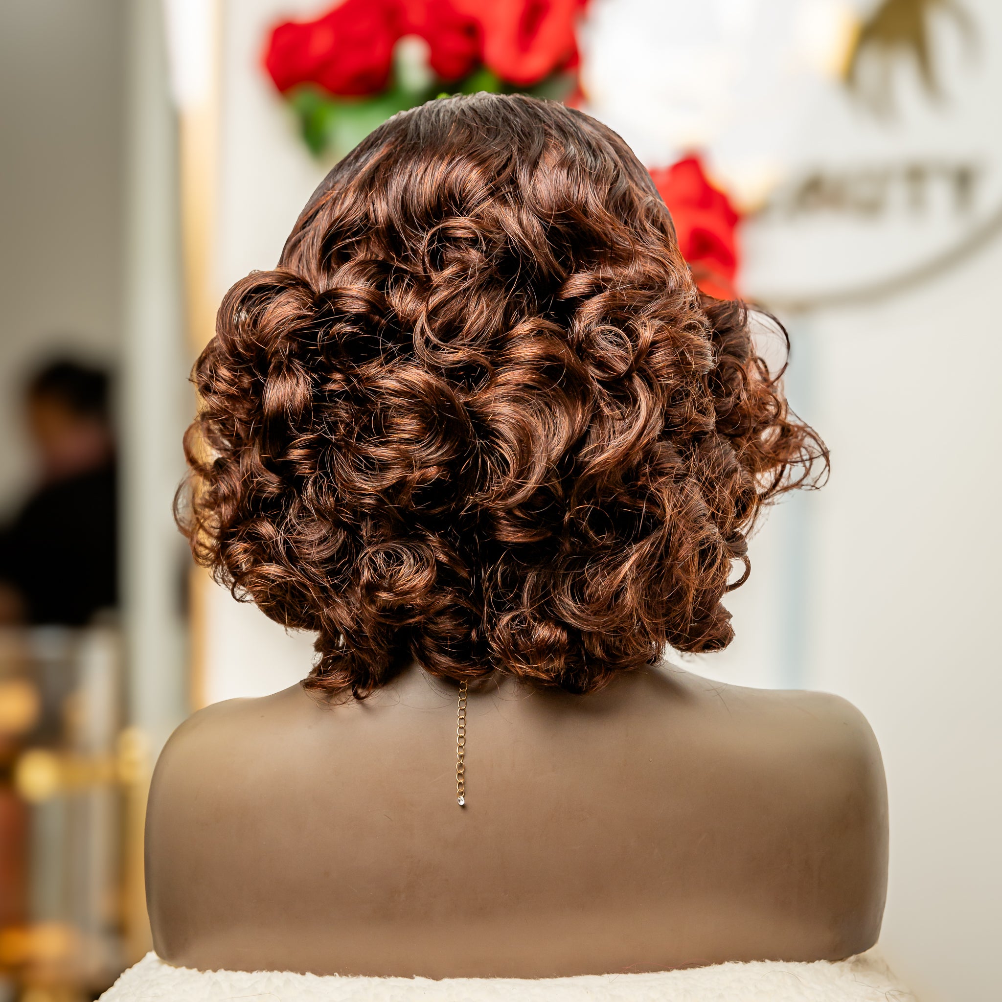 12 INCH SDD 5*5 EGG CURL WIG #T1B/2