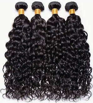 Water wave human hair bundles Big Sale!